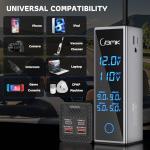 BMK BMK 300W Car Power Inverter with 12V to 110V Dual AC Outlets & 4 Fast USB Ports (QC3.0 & PD), Car Outlet Adapter with LCD Display, Smart Cooling for Laptop/CPAP/Travel