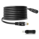 PAEKQ DC 8mm Extension Cable 14AWG 10Ft, DC8mm Female to Male Adapter Connector Cable 7909 Power Plug Compatible with GZ Yeti Jackery Solar Generator Portable Power Station and Solar Panel