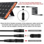 PAEKQ DC 8mm Extension Cable 14AWG 10Ft, DC8mm Female to Male Adapter Connector Cable 7909 Power Plug Compatible with GZ Yeti Jackery Solar Generator Portable Power Station and Solar Panel