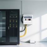 100A Automatic Transfer Switch for Home Generator - AC 220V 2 Pole ATS with CB, Dual Power Changeover Transfer Switch with Metal Inlet Box for Indoor (100A-2P)