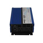 AIMS Power PWRI60012120s UL 600 WATT Pure SINE Inverter 12 VDC to 120 VAC ETL Listed USB, Cables and Remote Port
