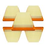 Lvdrwi Air Fil-ter 0J8478 Fit For Ge-nerac 14-22KW 2013+ Generator Evolution Series Home Standby Air-Cooled Engine V-Twin 990CC and 999CC Engine Replaces 0J8478S (Orange-5 Pack)