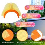 Lvdrwi Air Fil-ter 0J8478 Fit For Ge-nerac 14-22KW 2013+ Generator Evolution Series Home Standby Air-Cooled Engine V-Twin 990CC and 999CC Engine Replaces 0J8478S (Orange-5 Pack)