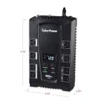 CyberPower CP685AVRLCD Intelligent LCD UPS Battery Backup and Surge Protector, 685VA/390W, 8 Outlets, AVR, Compact, UL Certified