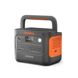 Jackery Explorer 1000 v2 Portable Power Station (1050Wh Version), 1500W AC/100W USB-C Output, LiFePO4 Battery, Fast Charge, Power Supply for Outdoor,Emergency, RV, Off-Grid Living