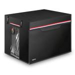 TENTVIA Outdoor Generator Cover,600D Heavy-Duty Oxford Fabric,Dustproof and Waterproof Protection for Generators, Suitable for Most 1500-15000W Generators.Black (Double-layer, 38''Lx28''Wx30''H)