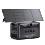 BLUETTI Apex 300 Solar Generator (2025 New) with 350W Solar Panel, 2764.8Wh LFP Battery Backup with 6 3840W AC Outlets (7680W Surge), 120V/240V Dual Voltage, Ideal for Camping and Off-Grid Living