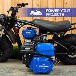 DuroMax XP9HPE 274cc 25mm Horizontal Shaft Recoil/Electric Start Gas Powered Multi-Use Engine