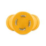 Camco 55438 PowerGrip (30M/2 x 15F) 4-Prong Generator Adapter