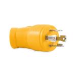 Camco 55438 PowerGrip (30M/2 x 15F) 4-Prong Generator Adapter