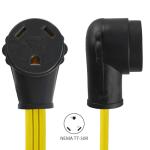 Conntek 15 Amp to 30 Amp RV Camper Flat Cable Cord Adapter