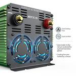 EDECOA 3000 Watt Power Inverter DC 12V to AC 110V 120V 3000W Converter for Car Truck RV with LCD and Dual USB Romte Controller (ETRC Remote)