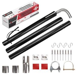 HRepair RV Generator Exhaust Extension Kit,RV Generator Exhaust Venting System For Most RV Exhaust Systems 44461
