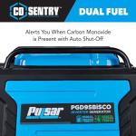 Pulsar 9500W Super Quiet Dual Fuel Inverter Generator