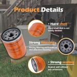 6485 Maintenance Kit Includes 070185E Oil Filter, 0J8478S Air Filter, RC12YC Spark Plug, Compatible with Generac 16KW 20KW 22KW 24KW 26KW Air Cooled Generator with 999cc Engine