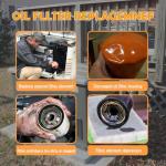 6485 Maintenance Kit Includes 070185E Oil Filter, 0J8478S Air Filter, RC12YC Spark Plug, Compatible with Generac 16KW 20KW 22KW 24KW 26KW Air Cooled Generator with 999cc Engine