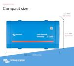 Victron Energy 1200VA 12-Volt 120V AC Pure Sine Wave Inverter with NEMA GFCI