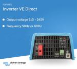 Victron Energy 1200VA 12-Volt 120V AC Pure Sine Wave Inverter with NEMA GFCI