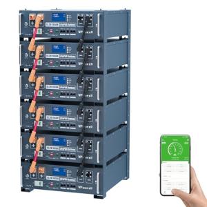 VPauexii 48V 600Ah LiFePO4 Lithium Battery,Auto Fire Suppression,WiFi/Bluetooth, 48V Server Rack Battery with 3U Rack Mount Kit, 30.72kWh,6000+ Cycles,for Solar Energy Storage, Off-Grid, Backup Power