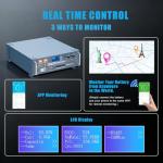 VPauexii 48V 600Ah LiFePO4 Lithium Battery,Auto Fire Suppression,WiFi/Bluetooth, 48V Server Rack Battery with 3U Rack Mount Kit, 30.72kWh,6000+ Cycles,for Solar Energy Storage, Off-Grid, Backup Power