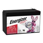 Energizer EN9-12, 12 Volt 9 Amp Hr, Long Lasting Sealed Lead Acid AGM Rechargeable Battery Ideal for Use in Home Alarm Systems, Backup Power, Scooters, and More