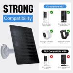 ECO-WORTHY 5W Solar Charger for Ring Cameras