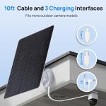 ECO-WORTHY 5W Solar Charger for Ring Cameras