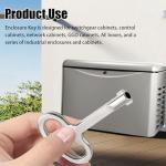 6mm Hole Enclosure Key for Switchgear Cabinets, Control Cabinets, Network Cabinets, GGD Cabinets, AE Boxes and a Series of Industrial Enclosures and Cabinets