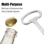 6mm Hole Enclosure Key for Switchgear Cabinets, Control Cabinets, Network Cabinets, GGD Cabinets, AE Boxes and a Series of Industrial Enclosures and Cabinets