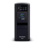 CyberPower CP850PFCLCD PFC Sinewave UPS Battery Backup and Surge Protector, 850VA/510W, 10 Outlets, AVR, Mini-Tower; UL Certified