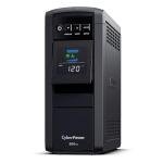 CyberPower CP850PFCLCD PFC Sinewave UPS Battery Backup and Surge Protector, 850VA/510W, 10 Outlets, AVR, Mini-Tower; UL Certified