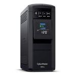 CyberPower CP850PFCLCD PFC Sinewave UPS Battery Backup and Surge Protector, 850VA/510W, 10 Outlets, AVR, Mini-Tower; UL Certified