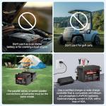 DR.PREPARE 12V 100Ah LiFePO4 Lithium Battery, 1280Wh Deep Cycle Lithium Iron Phosphate Battery with 100A BMS, Low & High Temp Protection, for RV, Marine, Solar Power, Off-Grid, Home Energy Storage