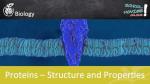 Proteins - Structure and Properties - School Movie on Biology