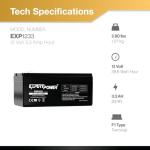 Replacement Battery for APC Back UPS ES 350