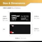 Replacement Battery for APC Back UPS ES 350