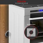 ENERLITES NEMA L5-30 Flanged Inlet Generator Plug, Locking Receptacle Socket, 30 Amp, 125 Volt, 2 Pole, 3 Wire Grounding, Industrial Grade, 66453-W, White