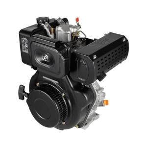 NuBusno 418cc 10HP Diesel Engine, 4-Stroke Diesel Engine 6300W, Shaft Diameter: 25mm, 1.4 Gallon Tank, Powerful Performance Air-Cooled Gasoline Engine