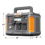 BALDR 1000W Power Station, 808Wh, 18.5 lbs Portable Lightweight Solar Generator with AC Outlet, Multiple Ports for Camping, Home Backup.