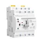 Mini ATS Automatic/Manual Transfer Switch 4P 63A AC110V, Home Generator Manual Transfer for Uninterruptible Power Supply, 3Phas Dual Power Electrical Selector Switch DIN Rail （G2R 4P 63A AC110V）