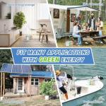 Redodo 12.8V 100Ah LiFePO4 Battery with 14.6V 20A Lithium Battery Charger; Built-in 100A BMS, 5 Hours Fast and Fully Charging, 4000 Cycles Battery for RV, Camping, Solar Home, Marine, Boat etc