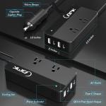 BMK 200W Car Power Inverter with USB Ports