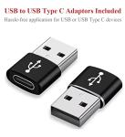 Pro Chaser 400W Car Power Inverter 12V DC to 110V AC Car Truck RV Inverter 6.2A Dual USB Charging Ports for Road Trips (USB C Adaptors Included) (Black)