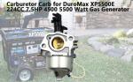 Huayi OEM Carburetor Carb Compatible with DuroMax XP5500E 224CC 7.5HP 4500 5500 Watt Gas Generator replacement part