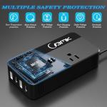 BMK 200W Car Power Inverter with USB Ports