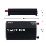 Wagan EL3720 1000W Slimline AC/DC Power Inverter