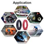 Geosiry 4/0 Battery Cable, 10FT Red + 10FT Black 4/0 Welding Cable, Stranded Oxygen-Free Pure Copper Wire for Automotive, Battery, Solar, Marine and Generator