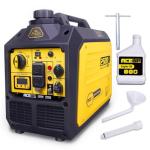 Aceup Energy 2500 Watt Gas Inverter Generator, Super Quiet Portable Generator for Home use, Camping, EPA Compliant