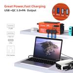 1000W Pure Sine Wave Inverter, Car Power Inverter, 12V DC to 110V AC Power Converter, Emergency Power Inverter with Type-C, Dual 5.2V/2.4A USB, 3AC Outlets for Home,Camping, RV, Truck, Vehicles