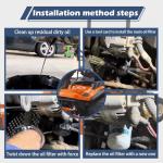 HH150-32430 Engine Oil Filters Compatible with Kubota Engine D722 D782 D902 DF752 DF972 DG972 WG750 WG752 WG972 Z402, Grasshopper Mower 321D 325 325D 329 432 721 Replaces 70000-15241 100800 (3 pcs)